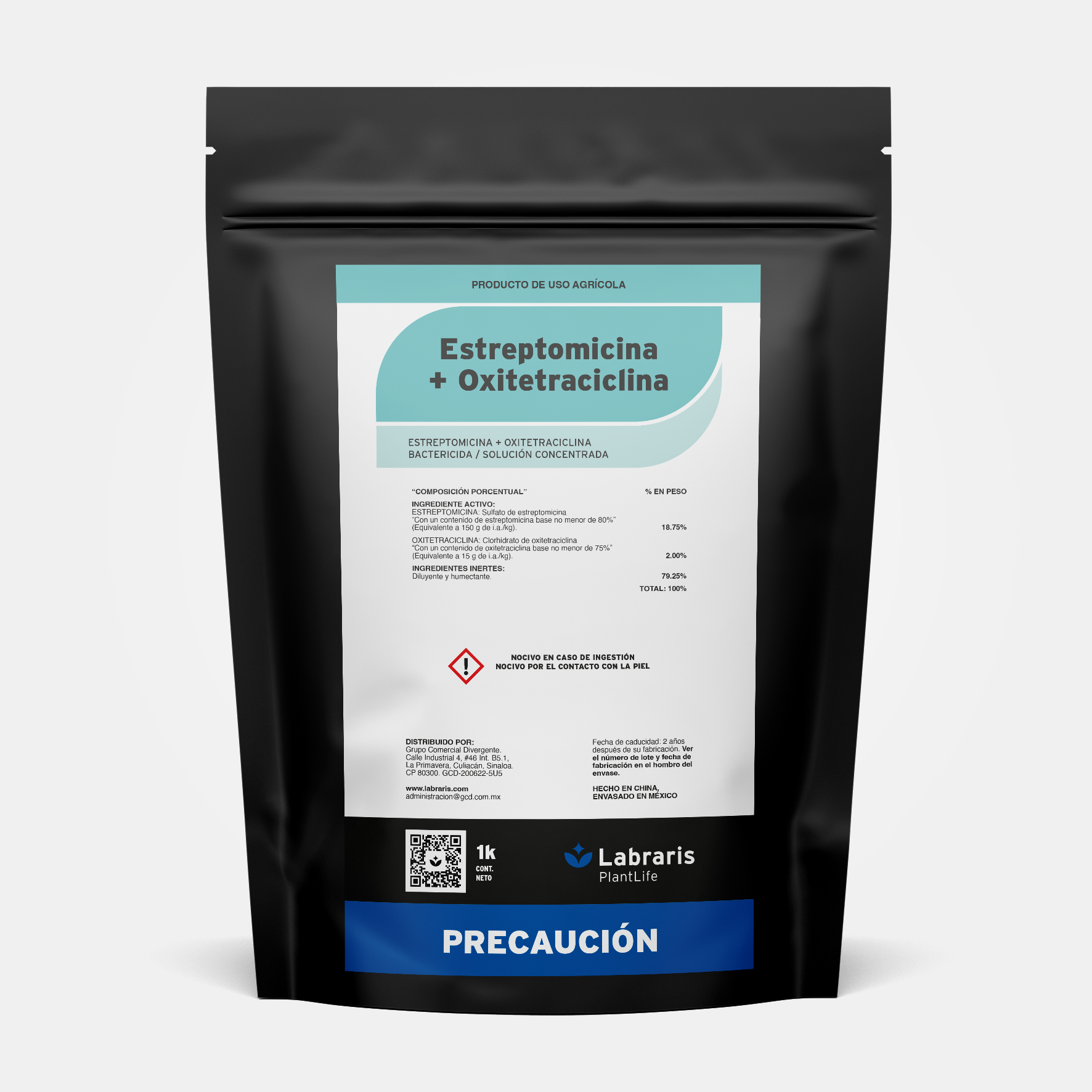 Estreptomicina + Oxitetraciclina